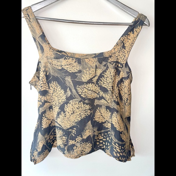 GIORGIO ARMANI LE COLLEZIONI SLEEVELESS TOP/BLOUSE/TANK VINTAGE SIZE 12 ZIPPER - Picture 4 of 13